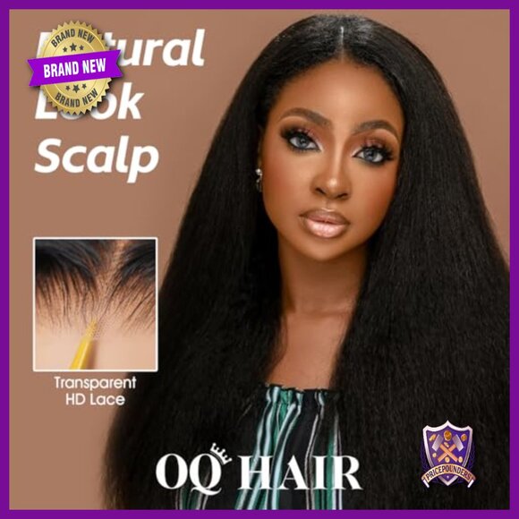 Human Hair Glueless Wig 20 Inch 180% Density Pre Plucked Pre Cut 7x5 Lace